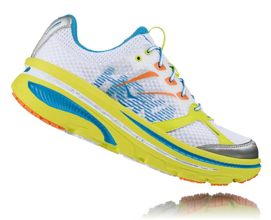 Hoka One One Hardloopschoenen Heren - Bondi B - Wit - EO9648175